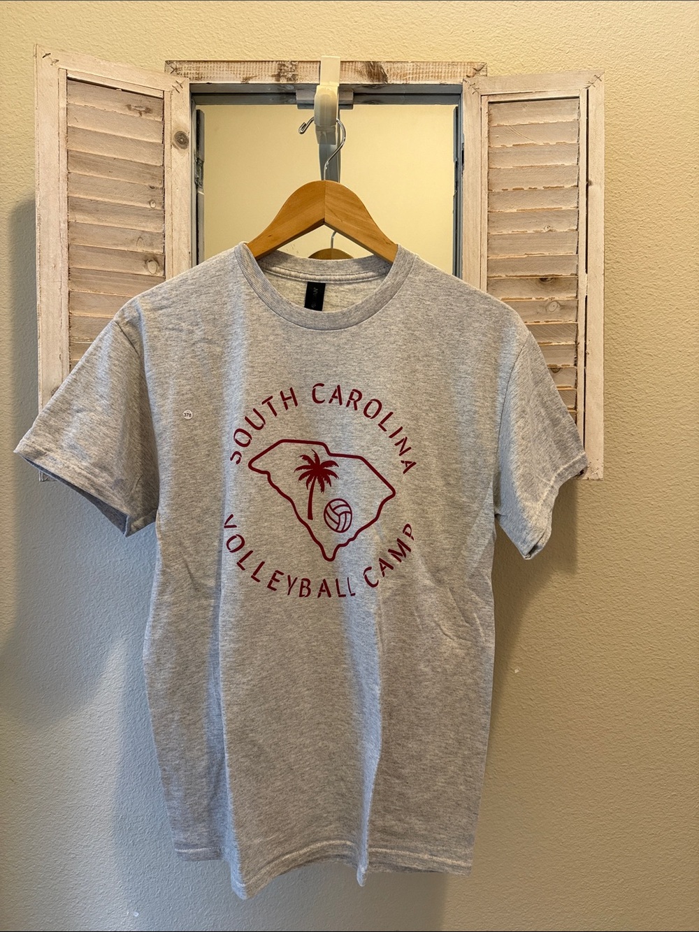South Carolina Volleyball Camp Gray T-Shirt